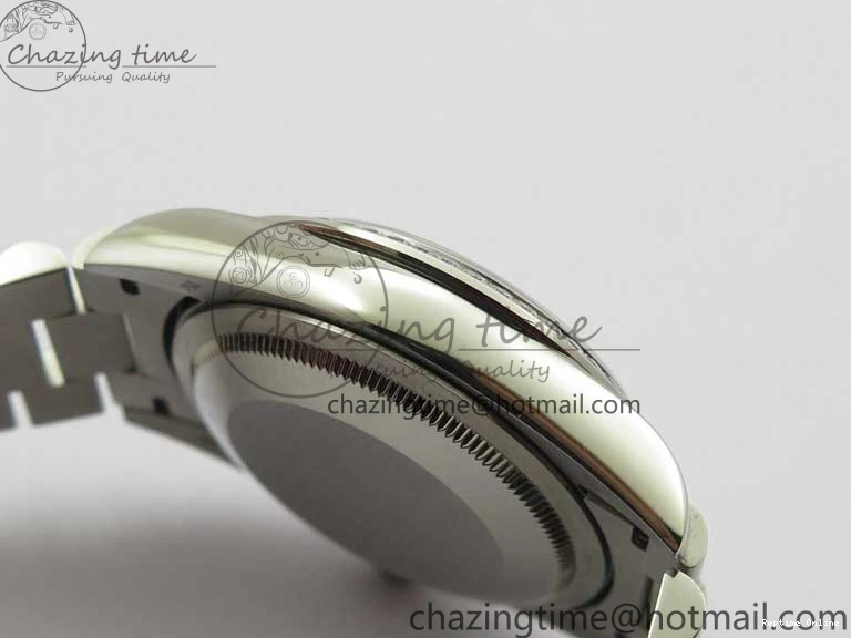 0516 Day-Date 36mm 128239 SS Crystal BP Best Edition White MOP Crystal Marker Dial on SS President Bracelet A MoistureWicking 2682